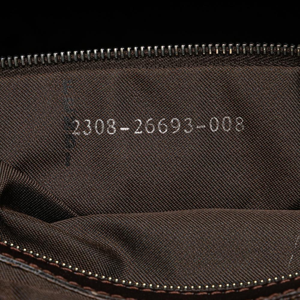 Brown Canvas Fendi Handbag