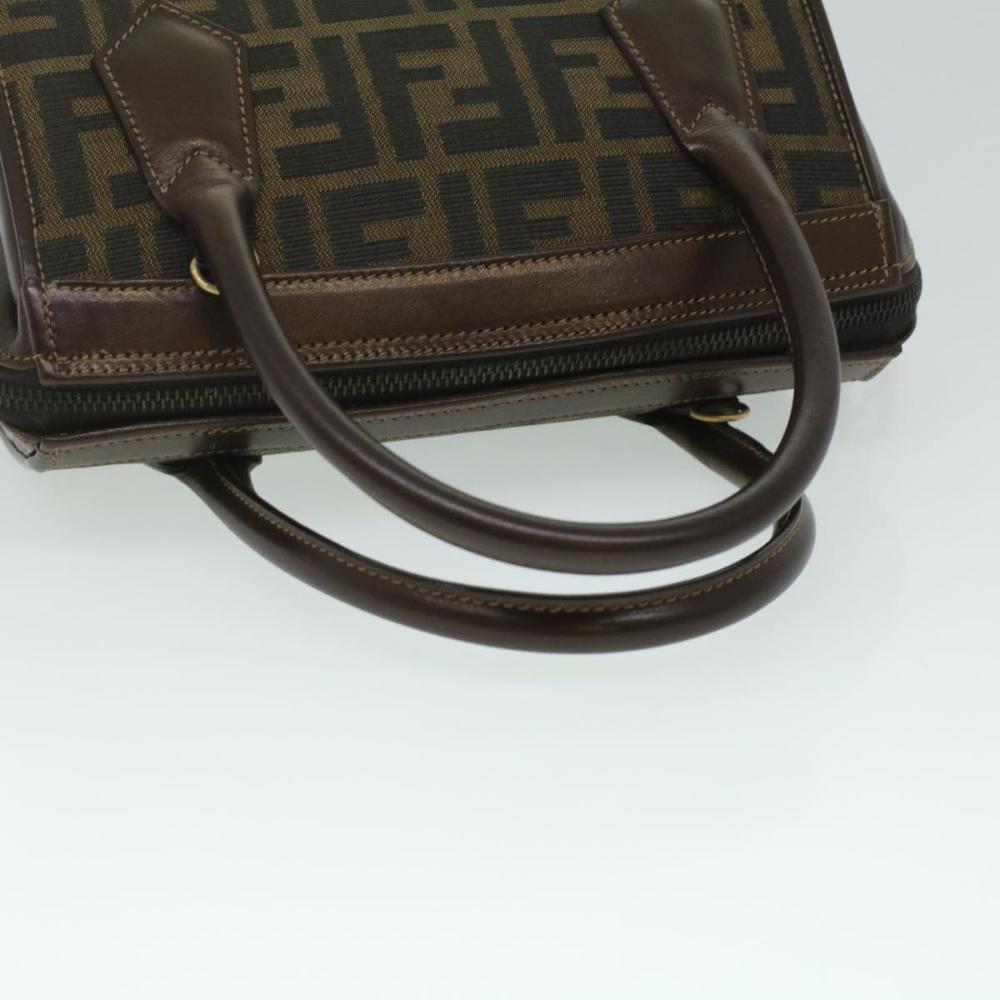 Brown Canvas Fendi Handbag