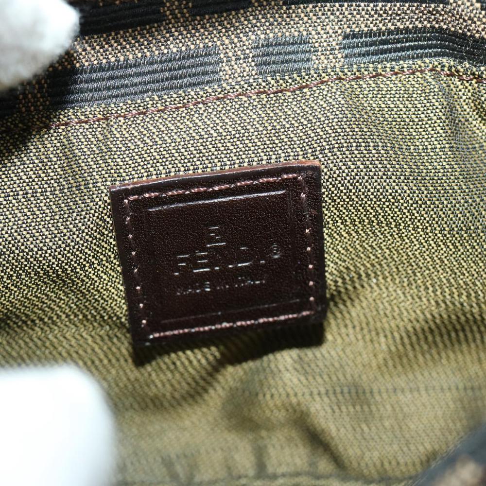 Brown Canvas Fendi Handbag