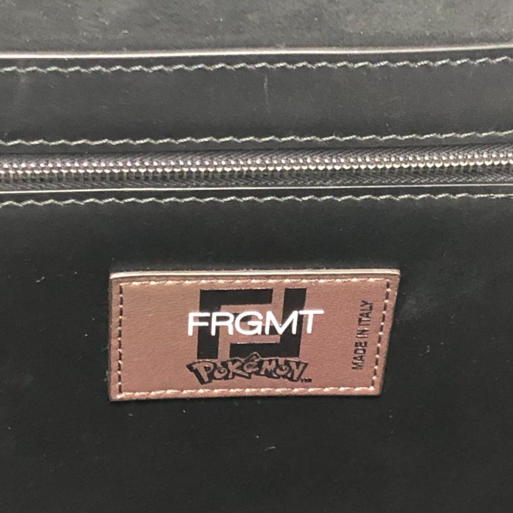 Brown Canvas Fendi Tote