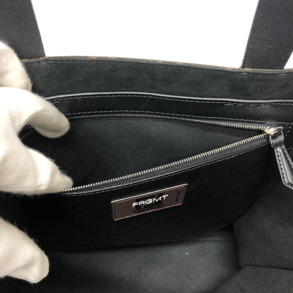 Brown Canvas Fendi Tote