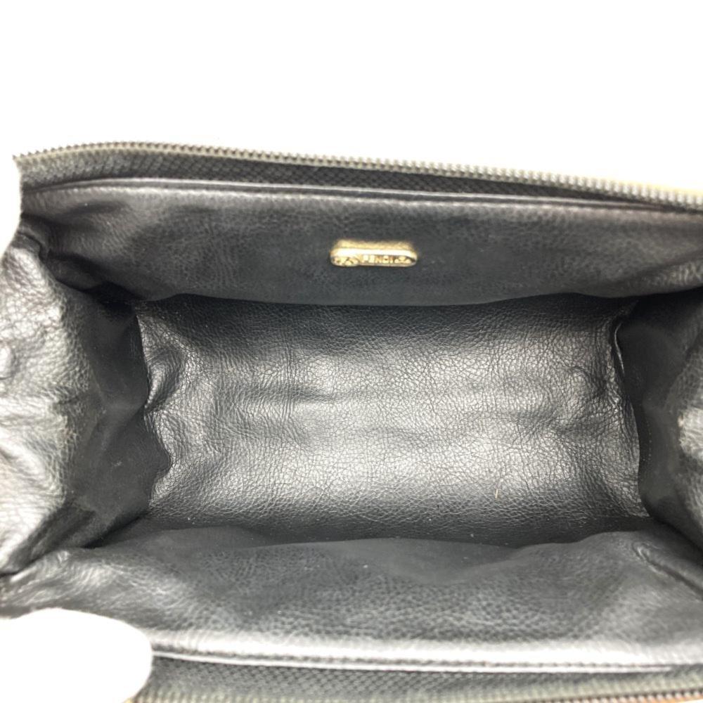 Brown Canvas Fendi Travel Bag