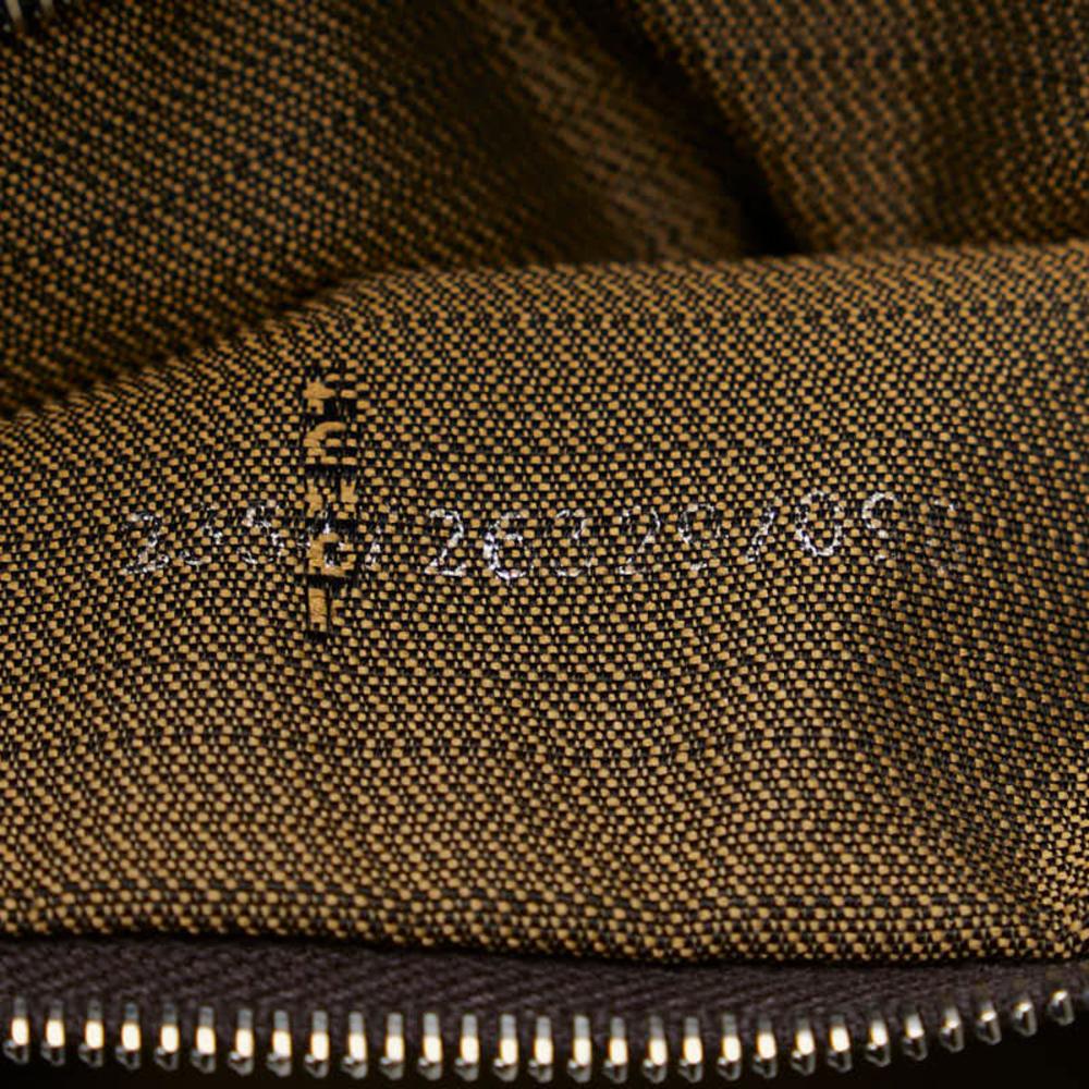 Brown Canvas Fendi Tote