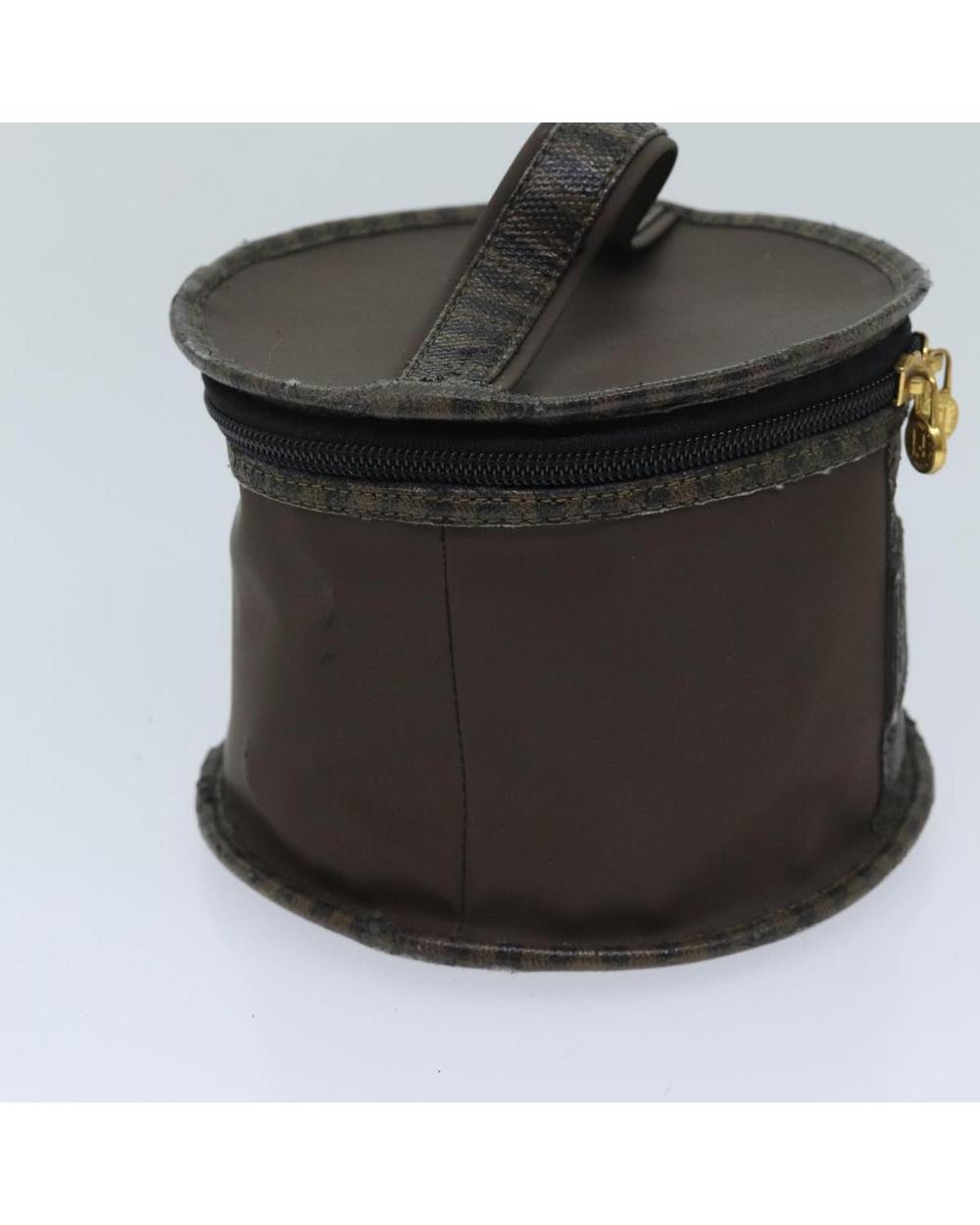 Brown Cotton Fendi Handbag
