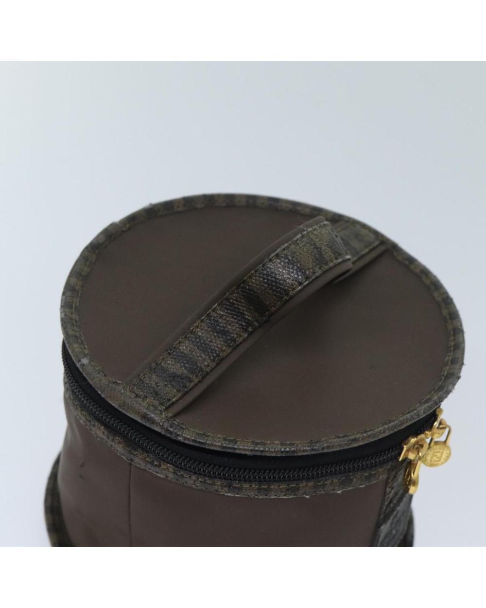 Brown Cotton Fendi Handbag