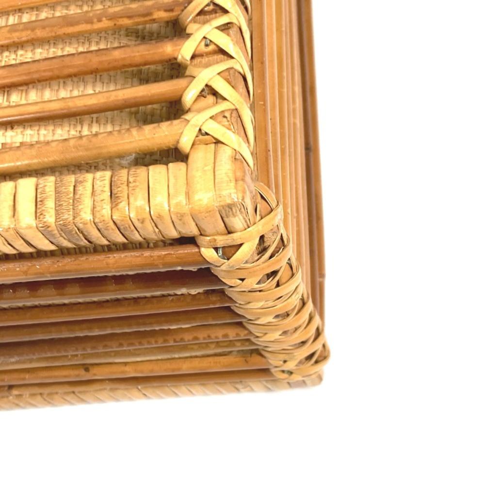Brown Fabric Fendi Baguette