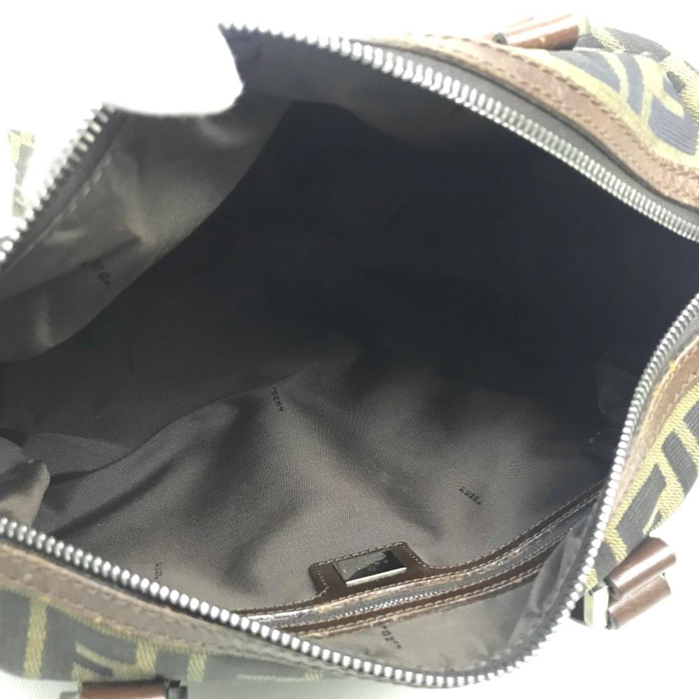 Brown Fabric Fendi Baguette
