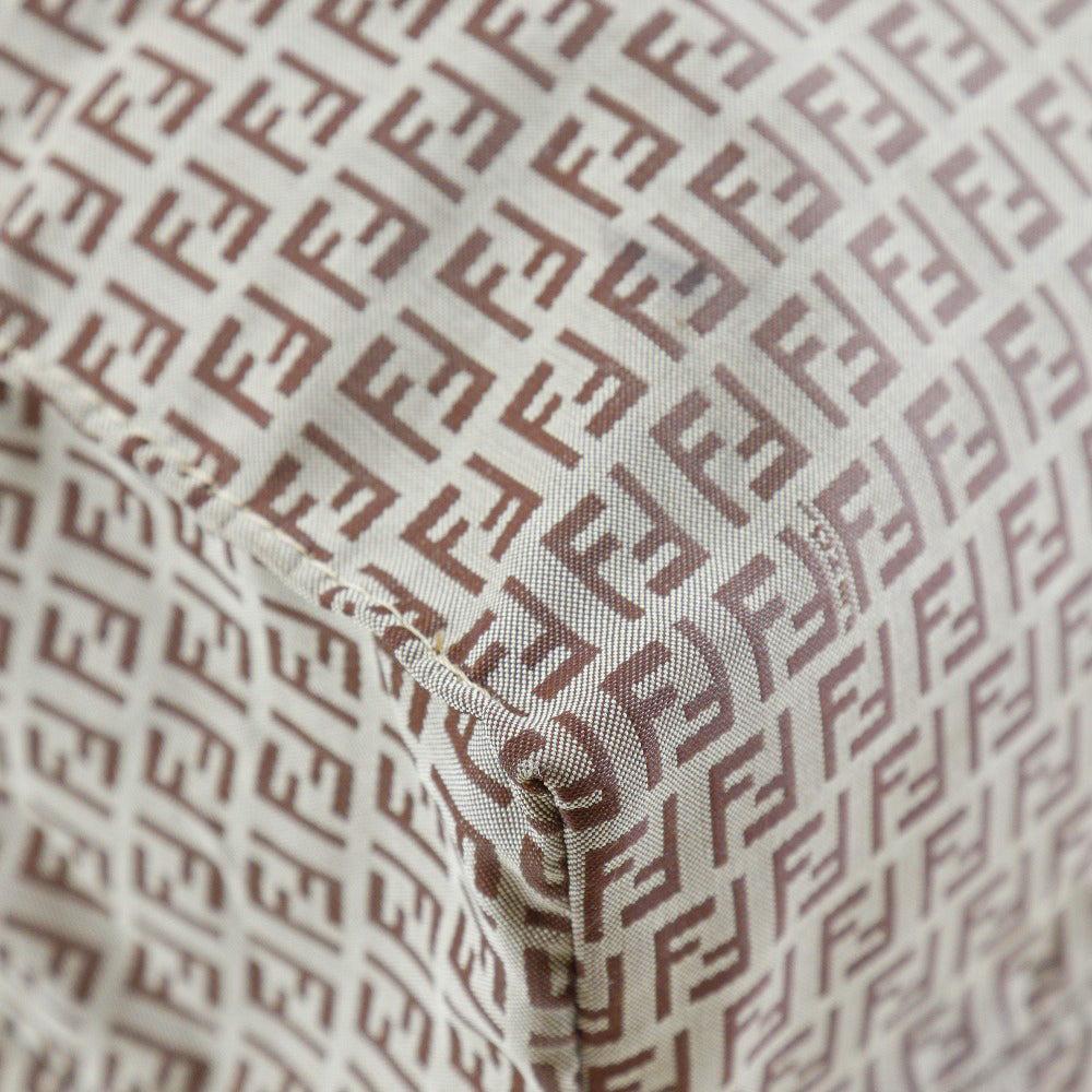 Brown Fabric Fendi Tote