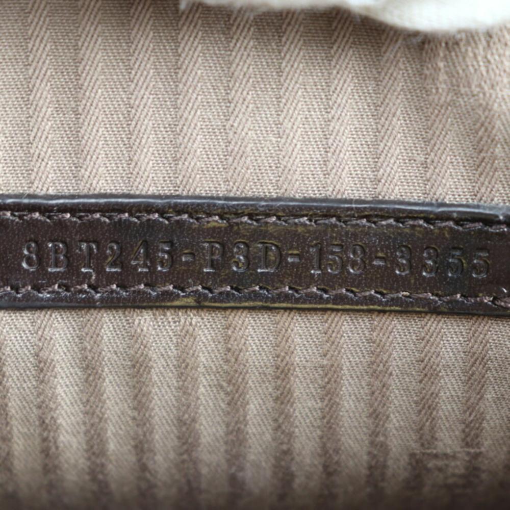 Brown Leather Fendi Handbag