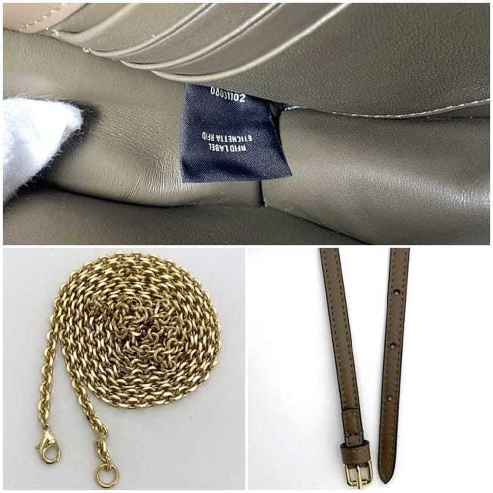 Brown Leather Fendi Shoulder Bag
