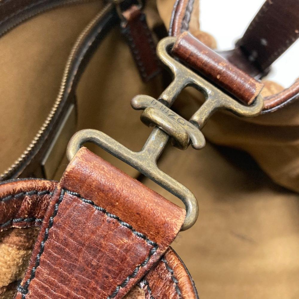 Brown Leather Fendi Baguette