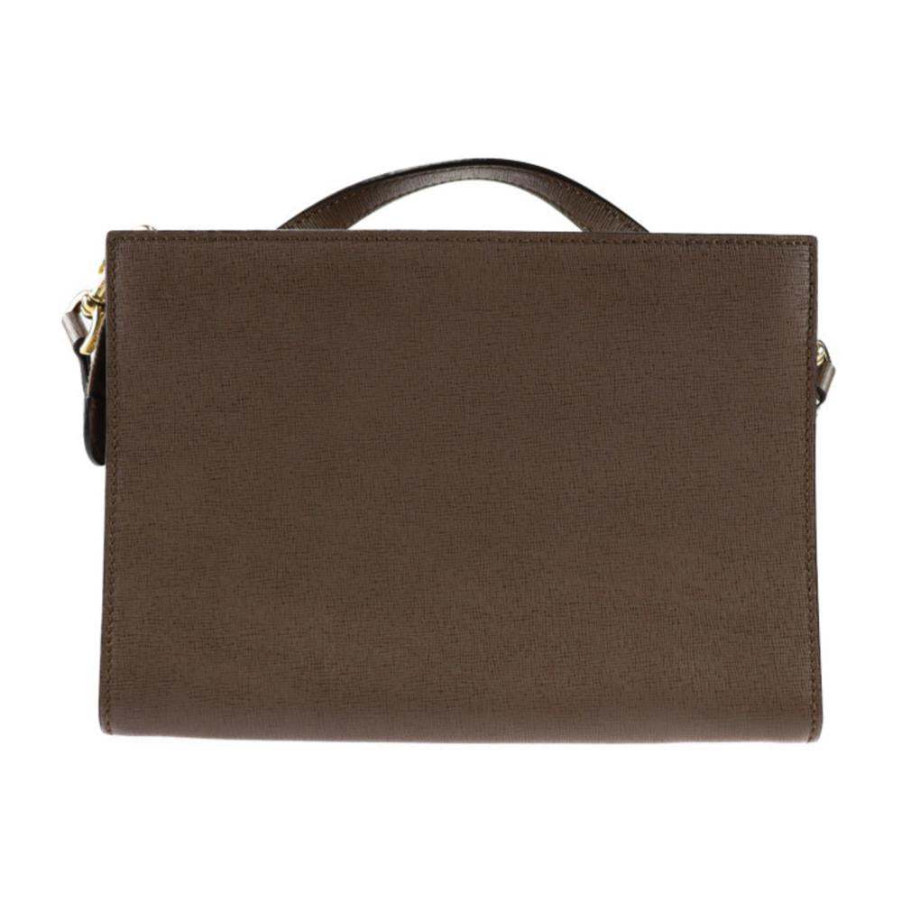 Brown Leather Fendi Handbag