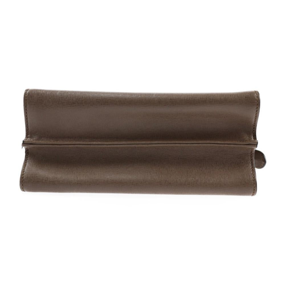 Brown Leather Fendi Handbag