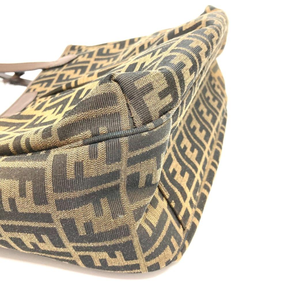 Brown Leather Fendi Baguette