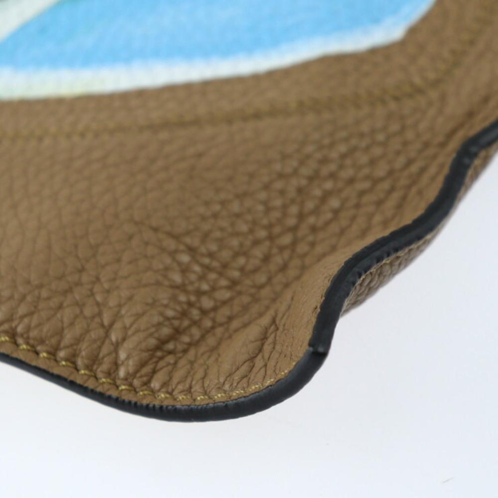 Brown Leather Fendi Tote