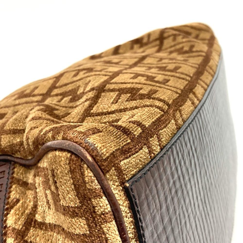 Brown Leather Fendi Baguette