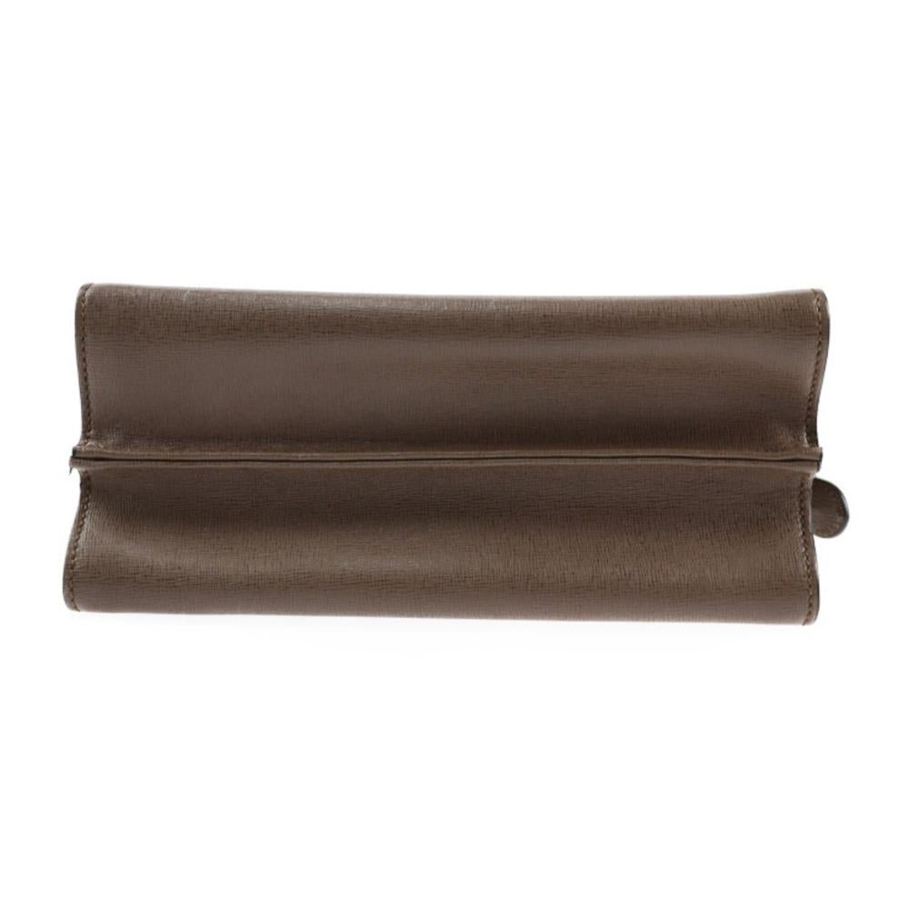 Brown Leather Fendi Handbag