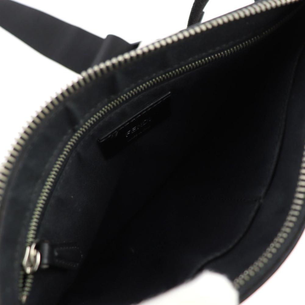 Brown Leather Fendi Shoulder Bag