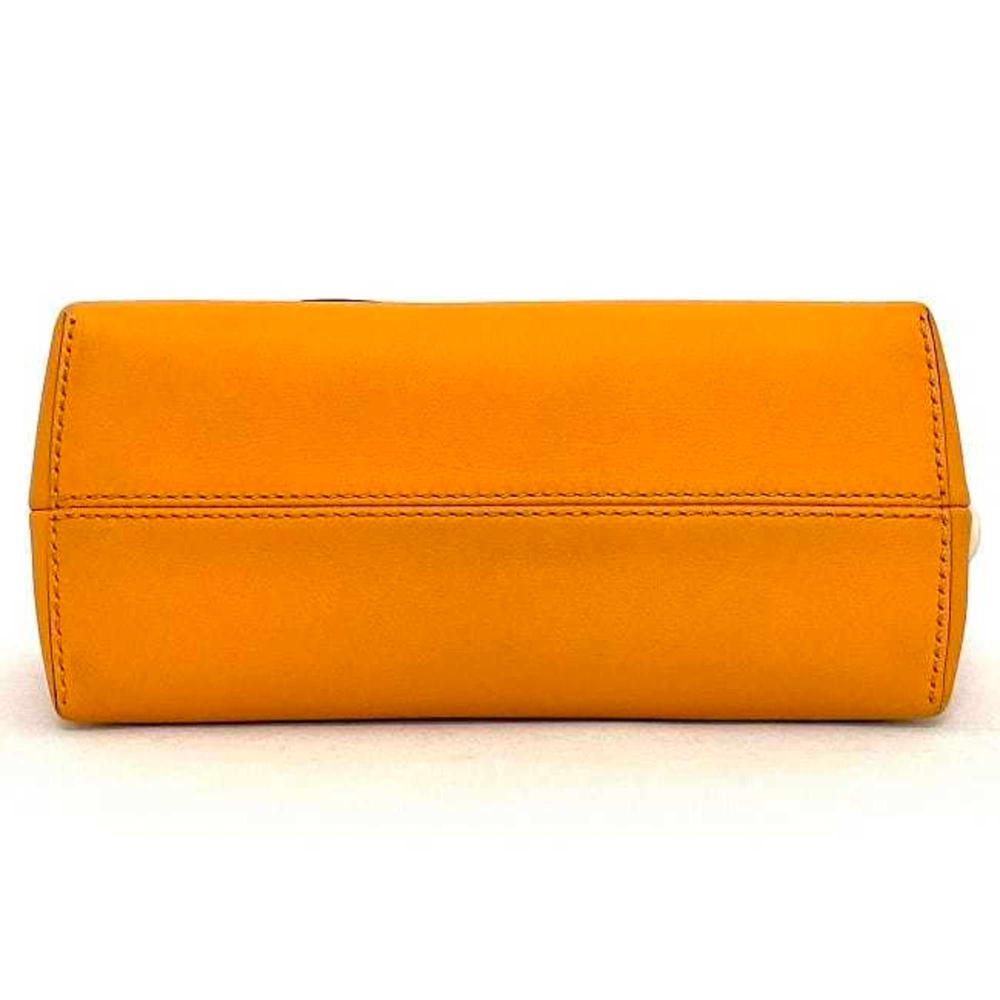 Brown Leather Fendi Crossbody Bag