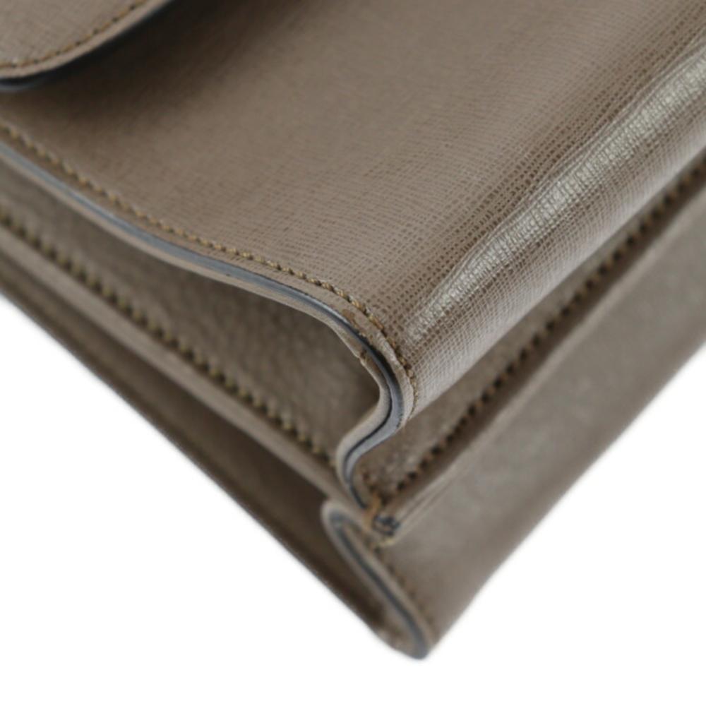 Brown Leather Fendi Handbag