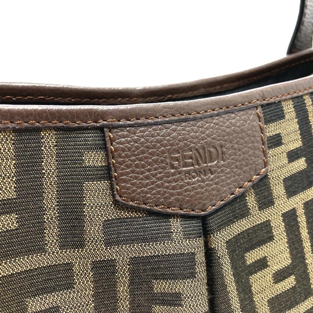 Brown Leather Fendi Baguette