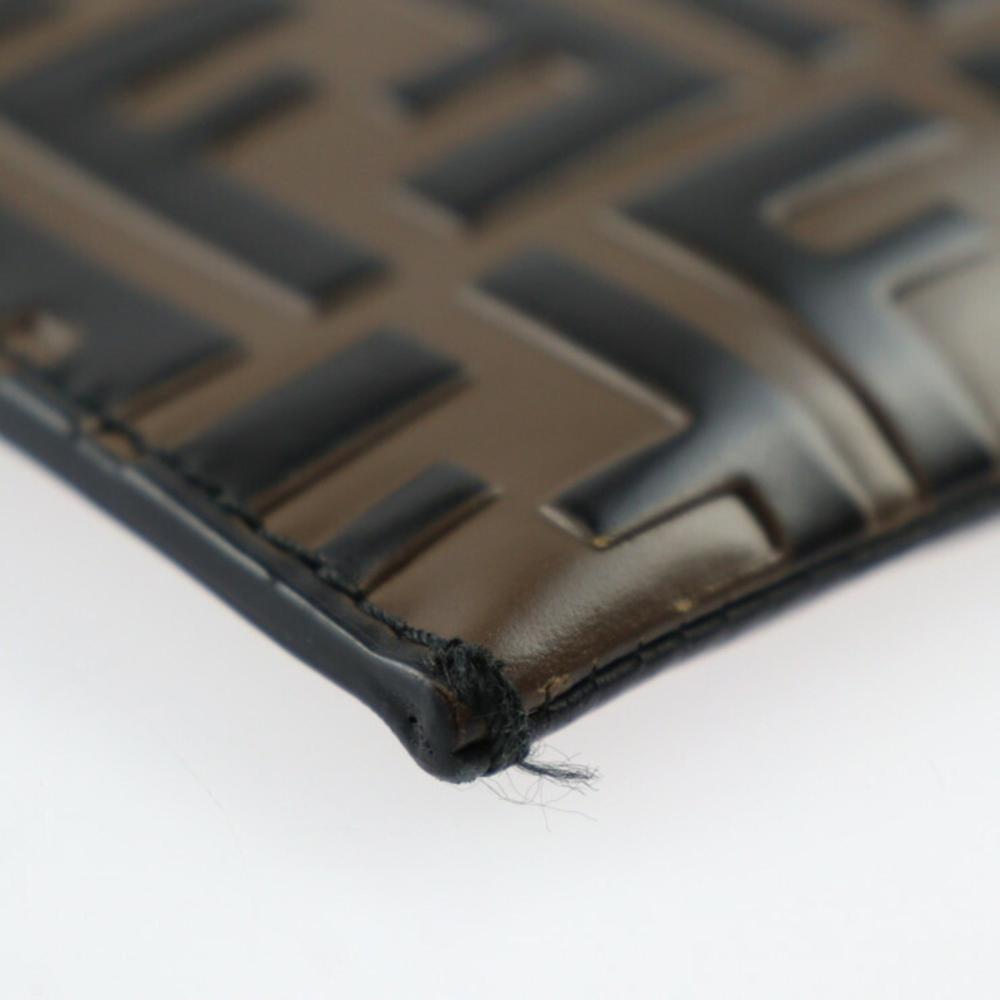 Brown Leather Fendi Crossbody Bag