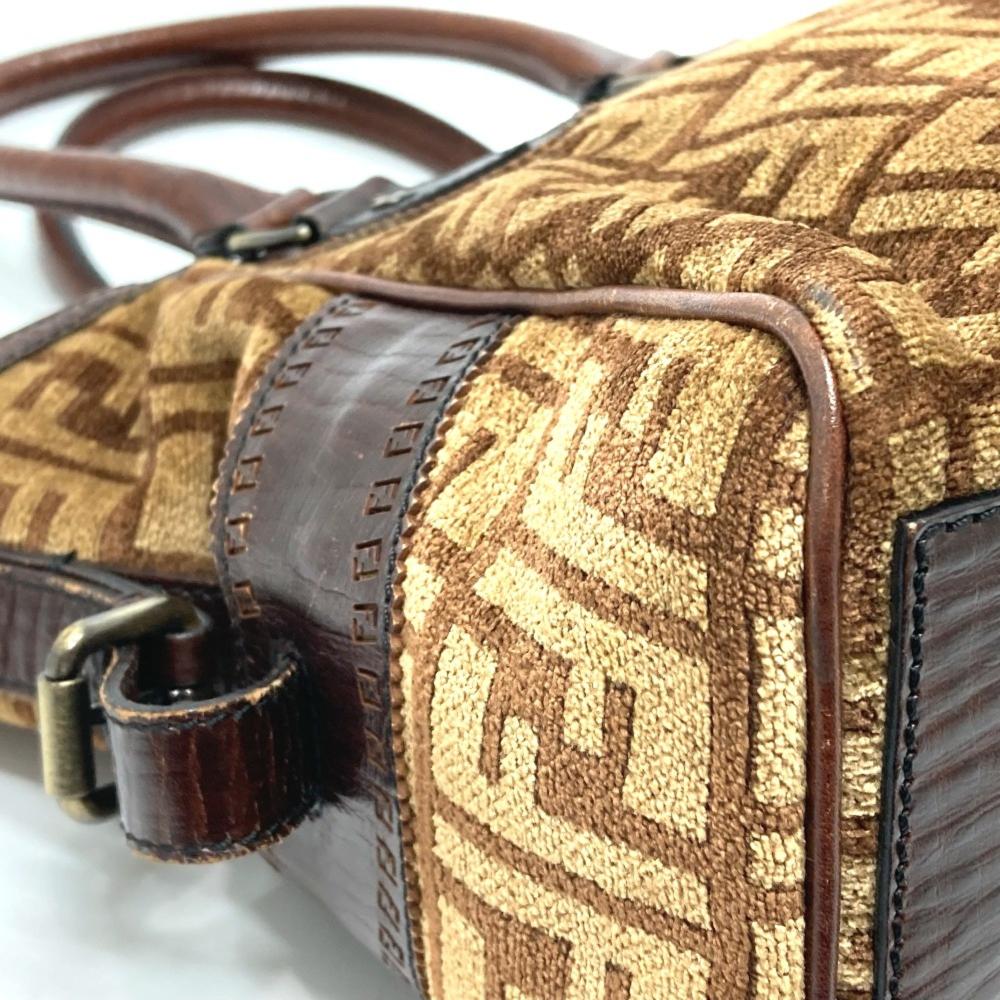 Brown Leather Fendi Baguette