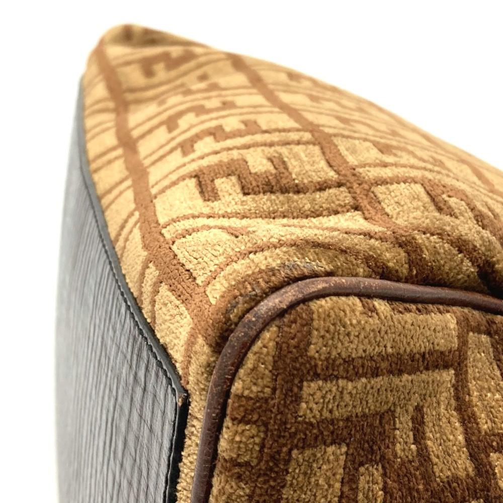 Brown Leather Fendi Baguette