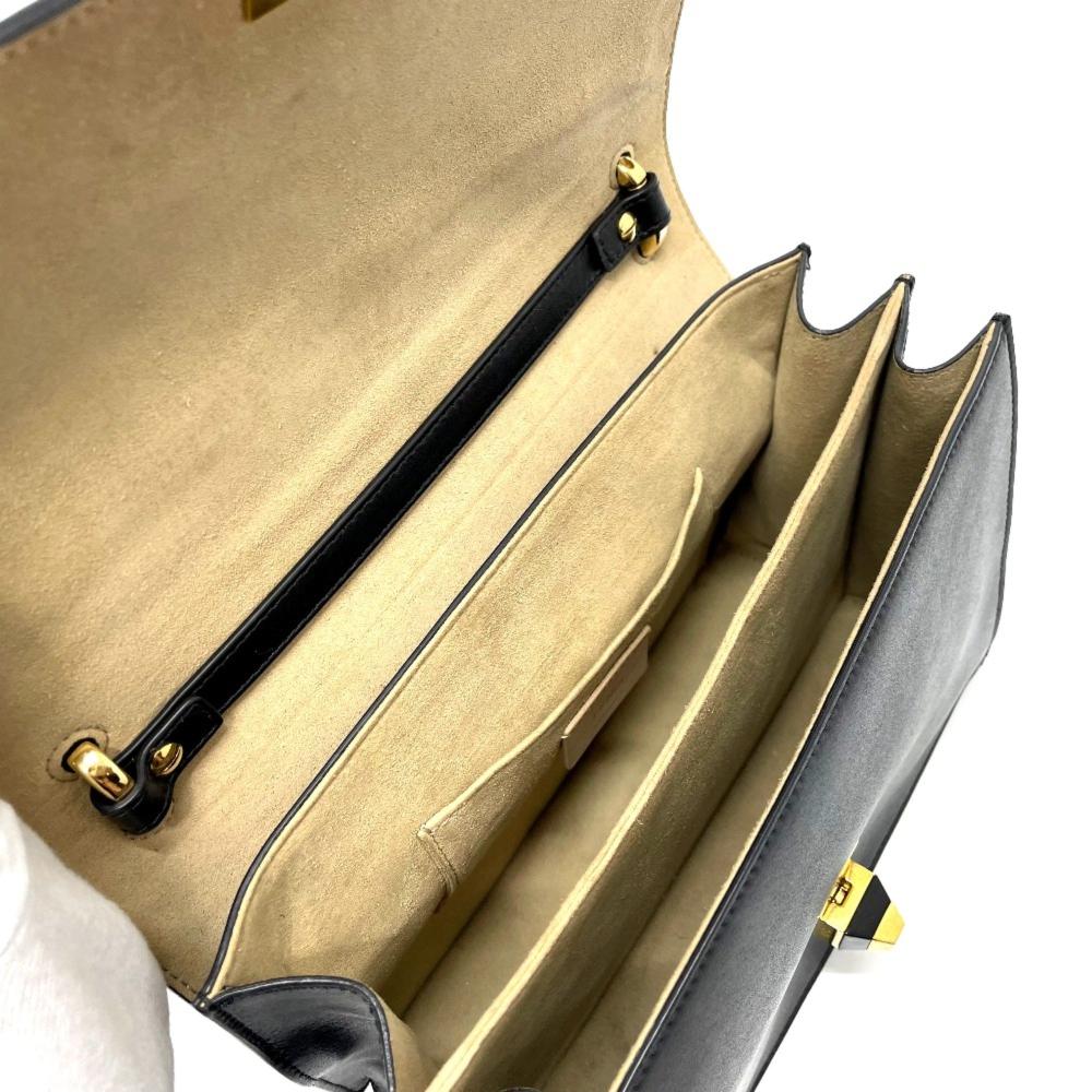 Brown Leather Fendi Baguette