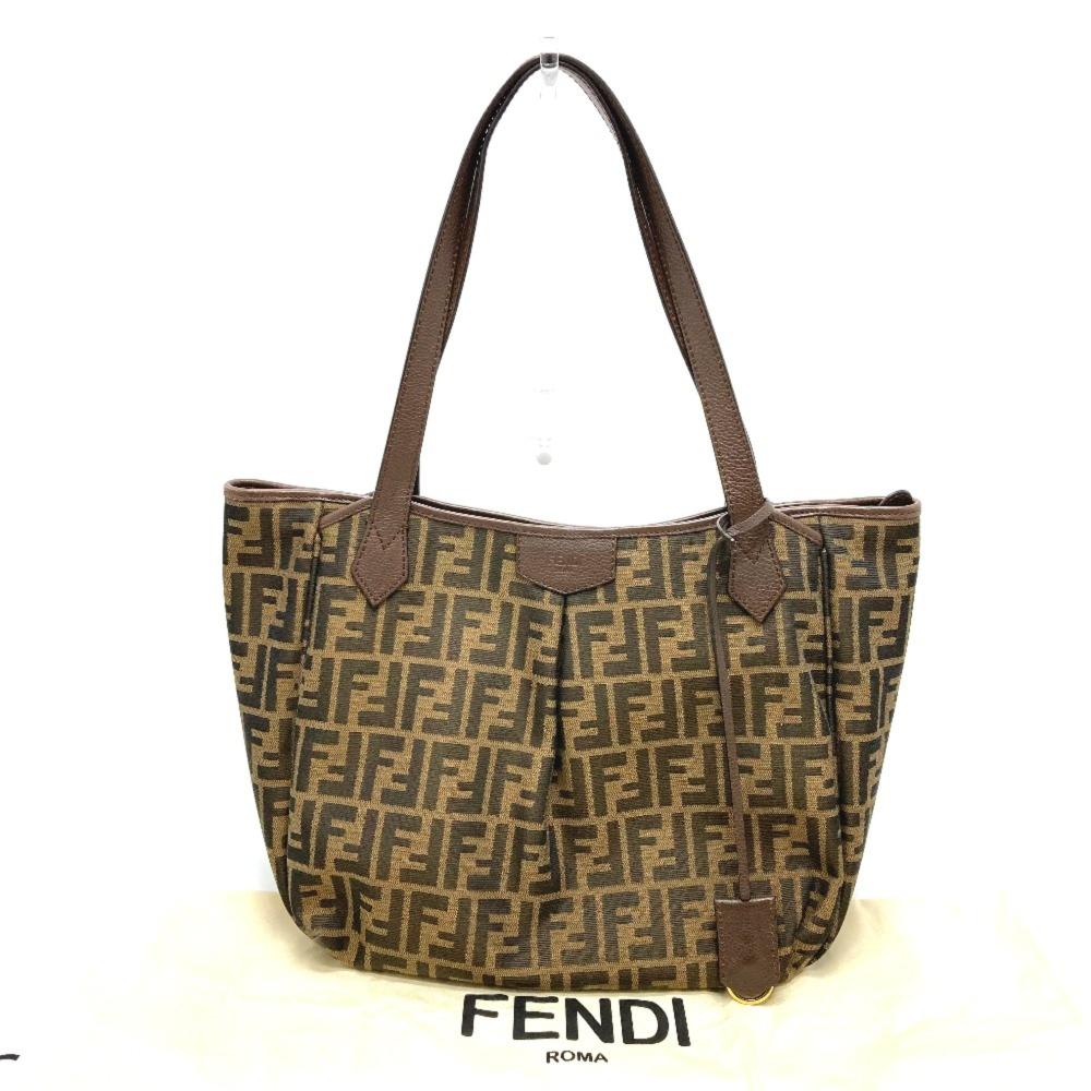 Brown Leather Fendi Baguette