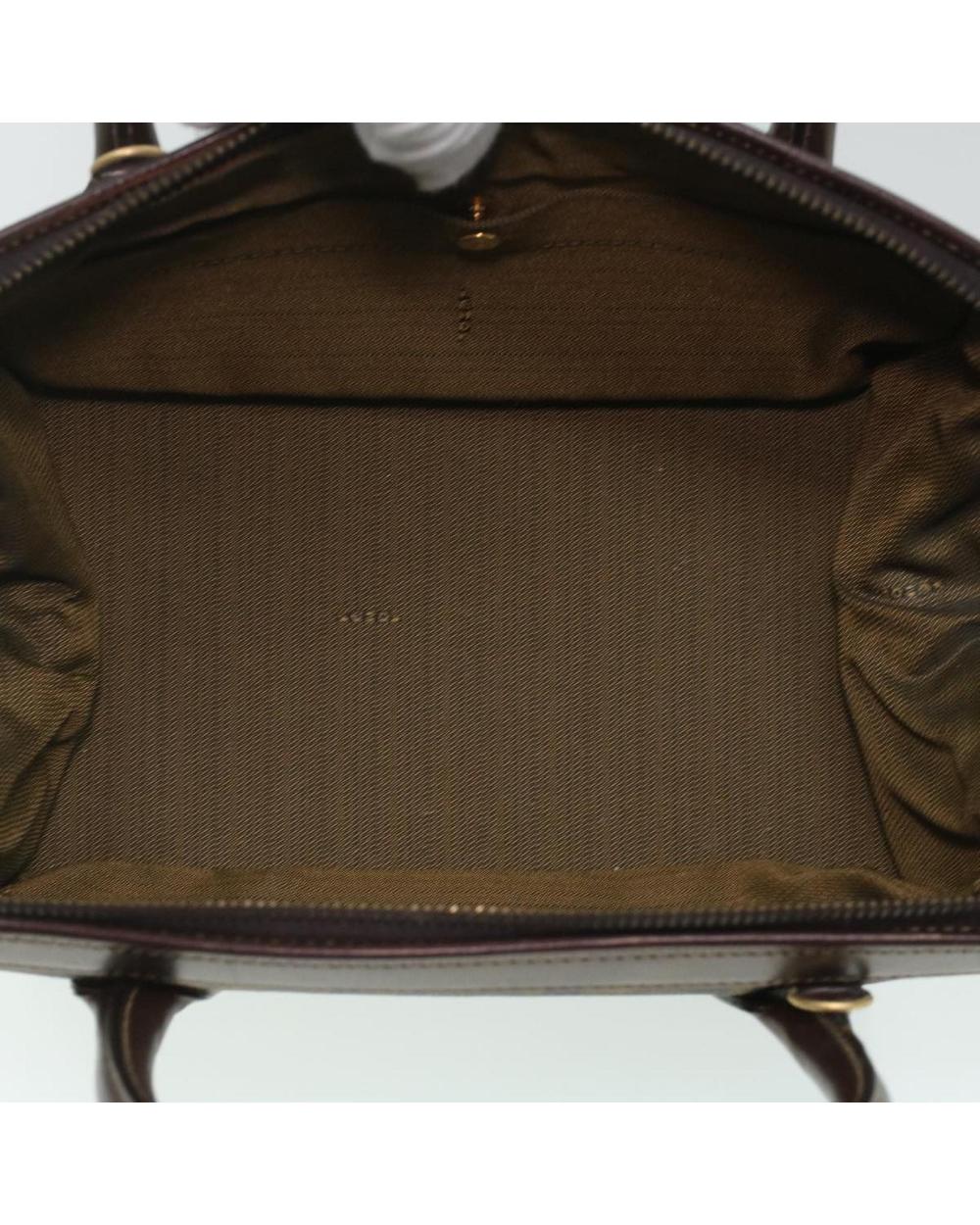 Brown Nylon Fendi Tote