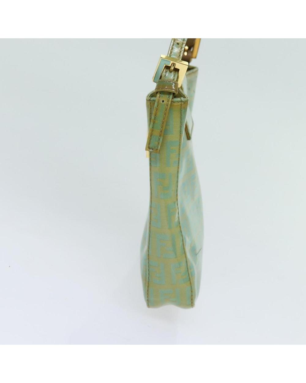 Green Canvas Fendi Handbag