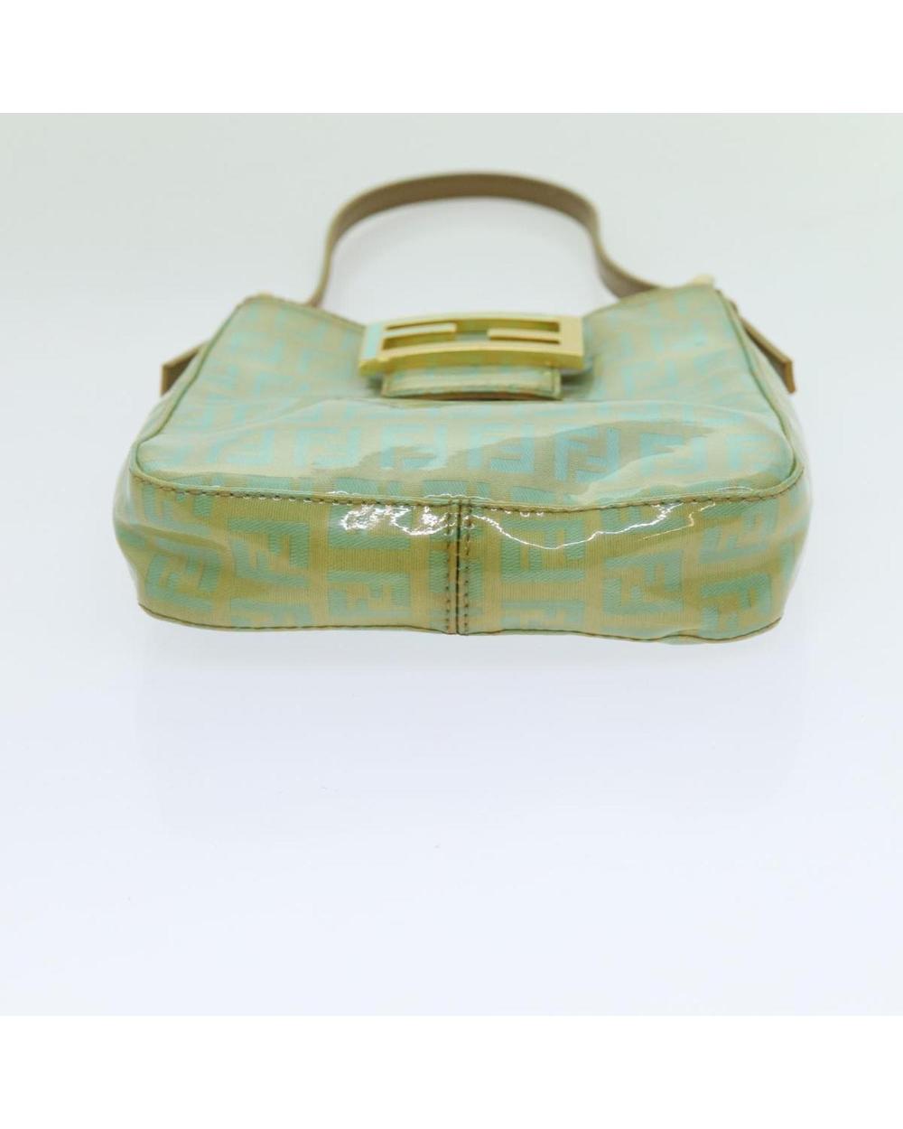 Green Canvas Fendi Handbag