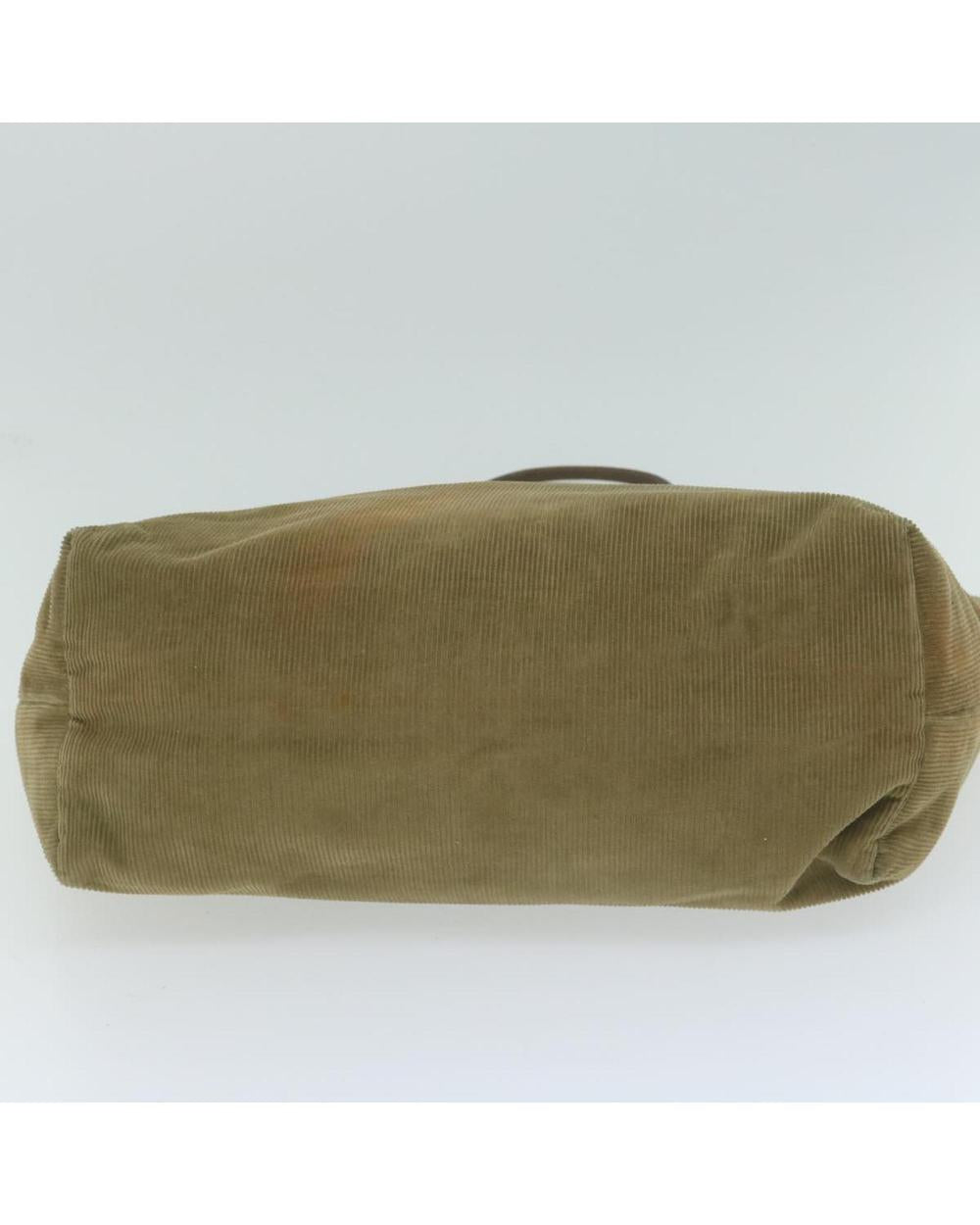 Green Cotton Fendi Tote