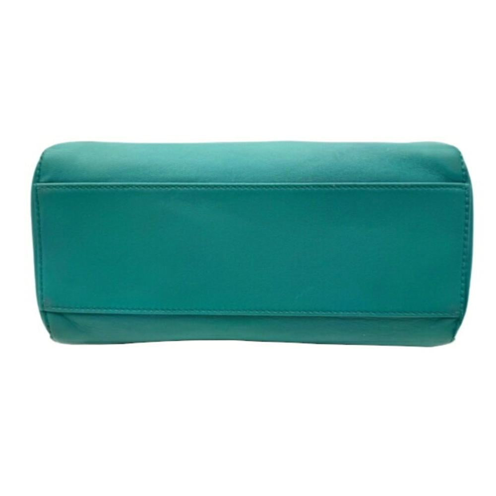 Green Fabric Fendi Peekaboo