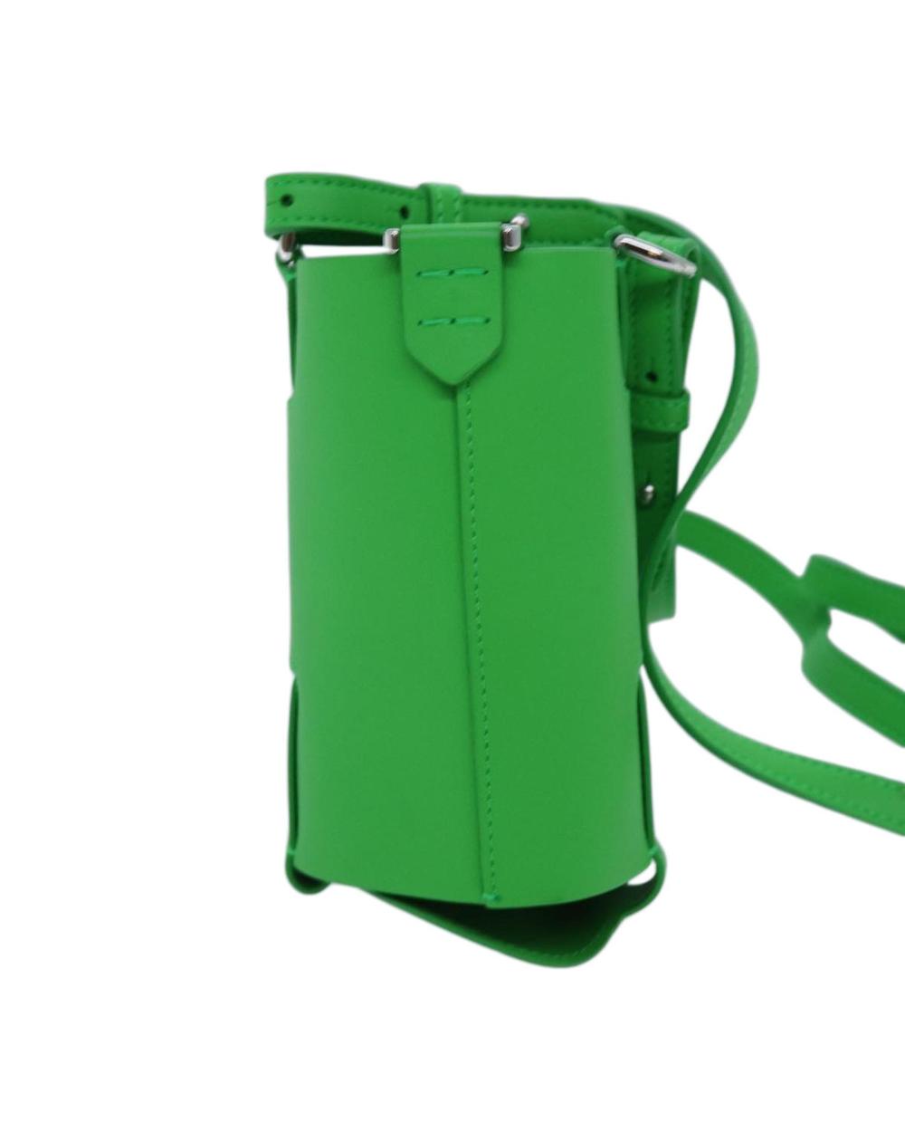 Green Leather Fendi Crossbody Bag