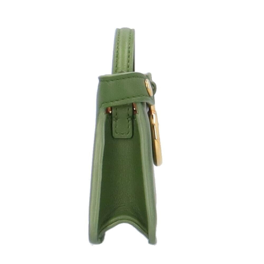 Green Leather Fendi Peekaboo