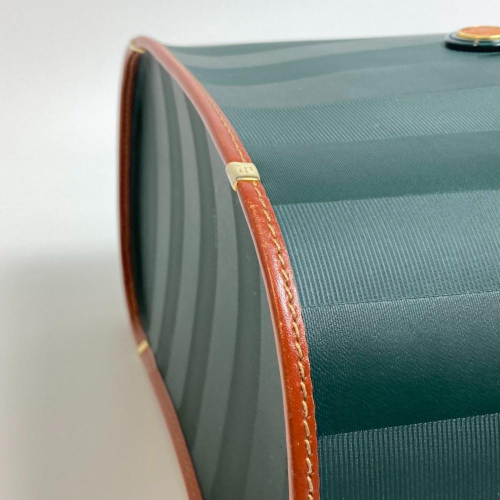 Green Leather Fendi Baguette