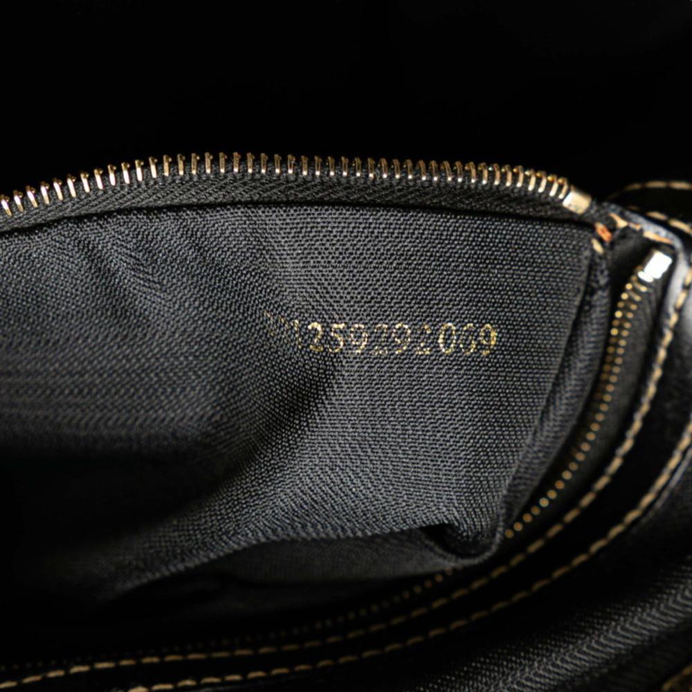 Grey Canvas Fendi Backpack