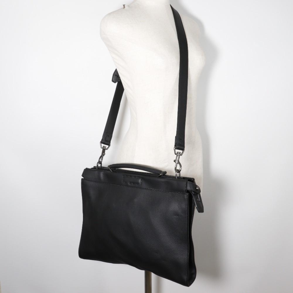 Grey Fabric Fendi Peekaboo