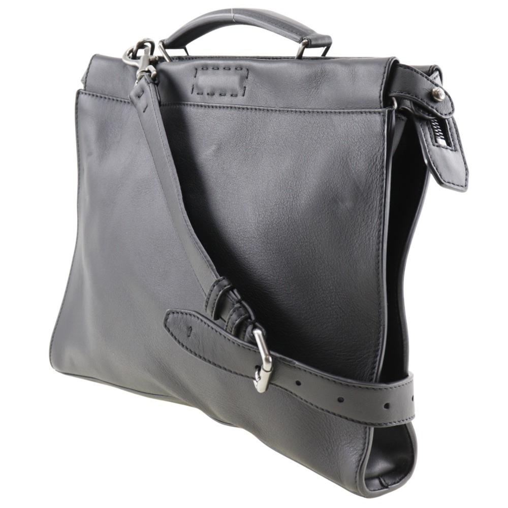 Grey Fabric Fendi Peekaboo