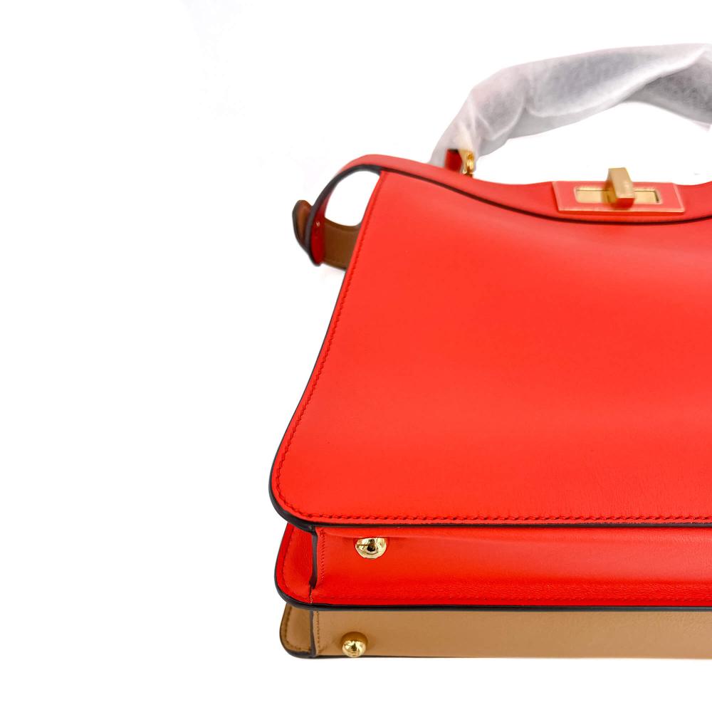 Multicolor Leather Fendi Peekaboo