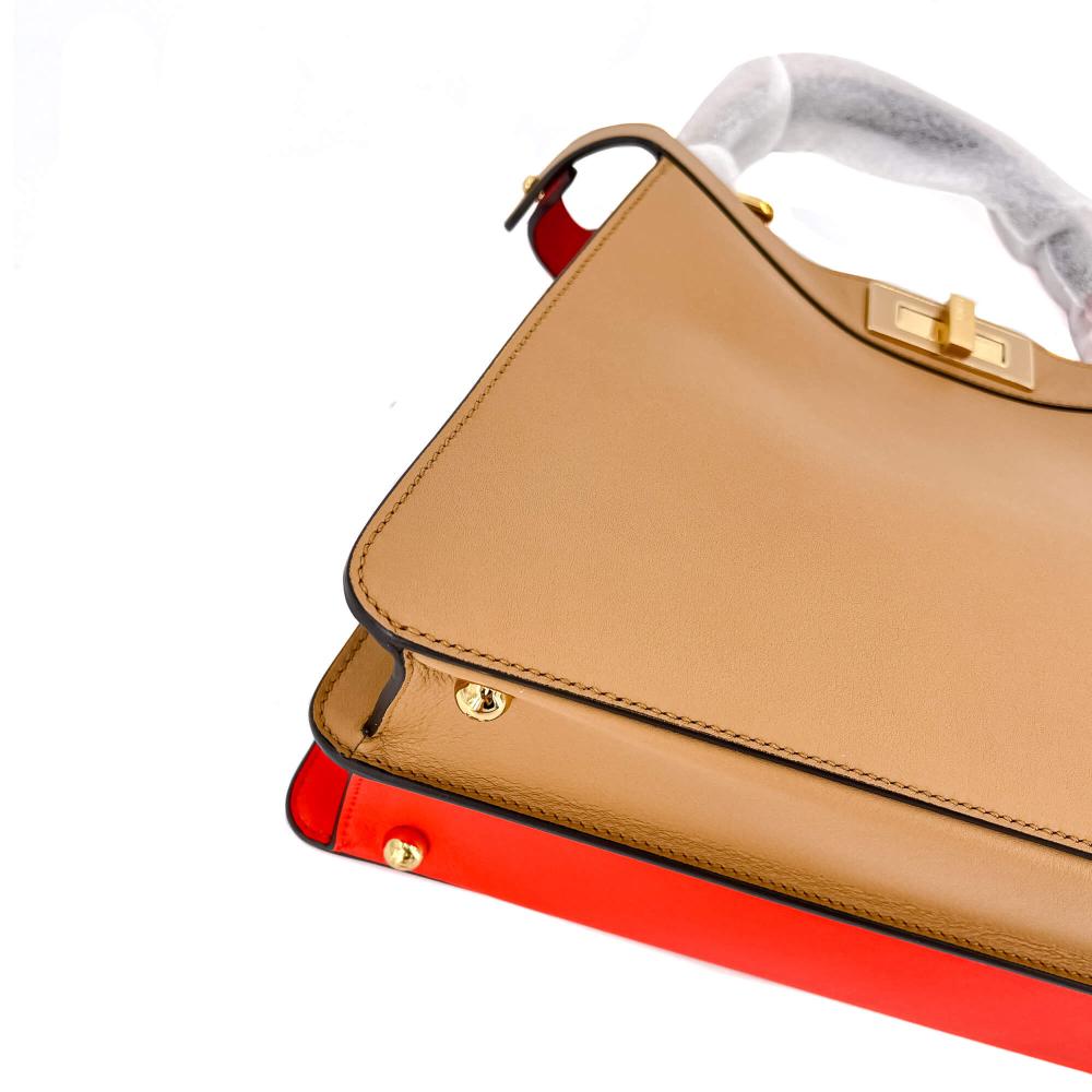 Multicolor Leather Fendi Peekaboo
