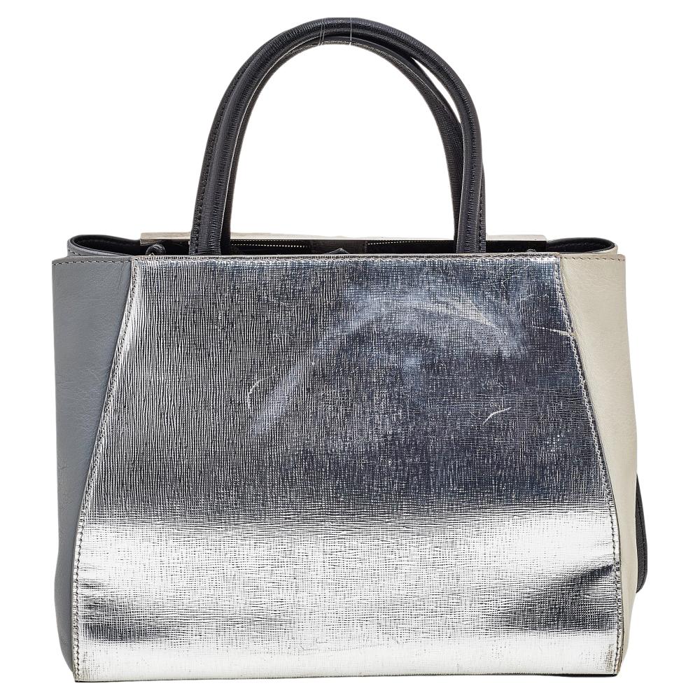 Multicolor Leather Fendi Tote