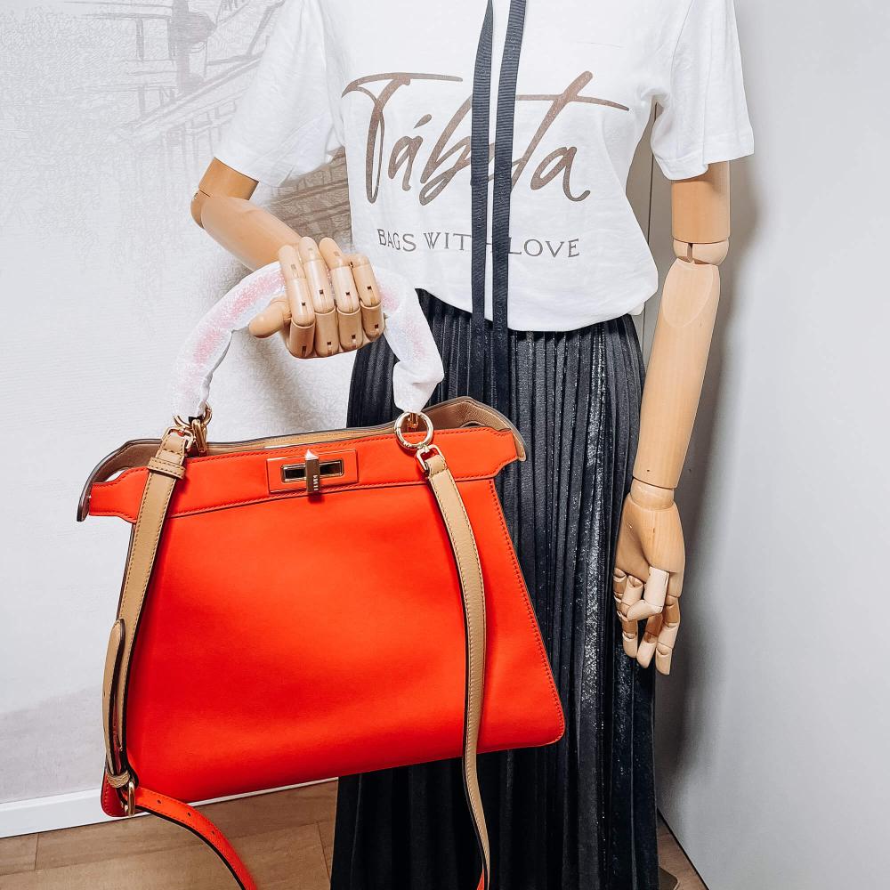 Multicolor Leather Fendi Peekaboo