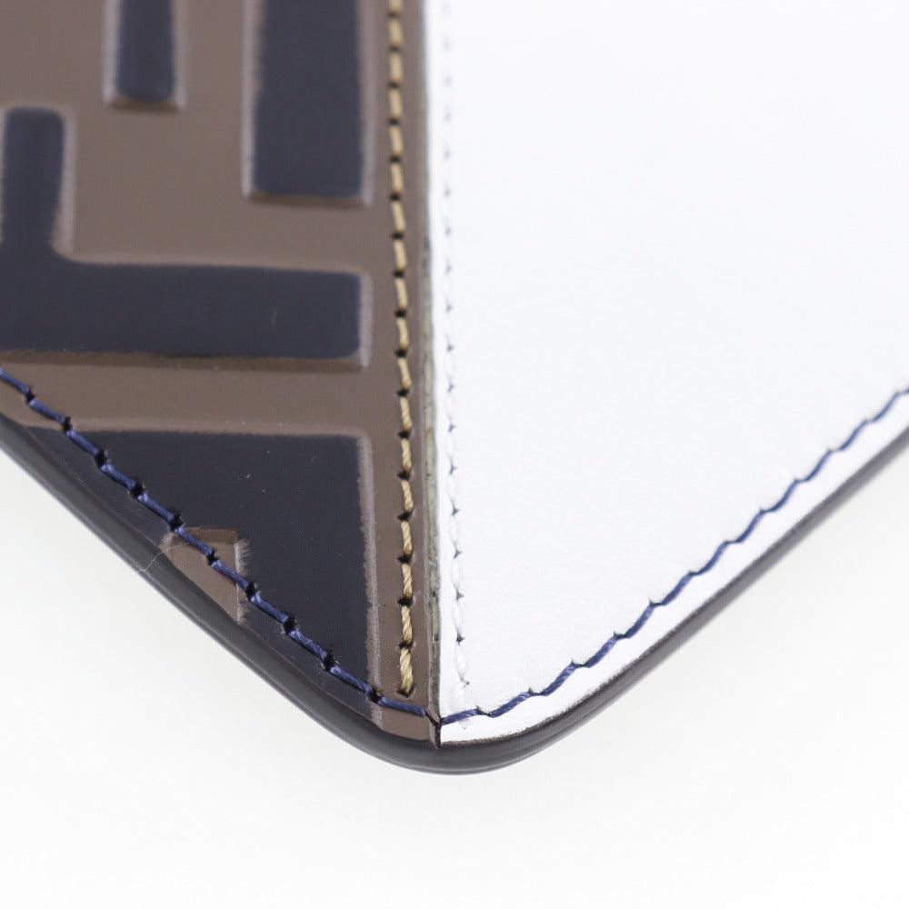 Multicolor Leather Fendi Clutch