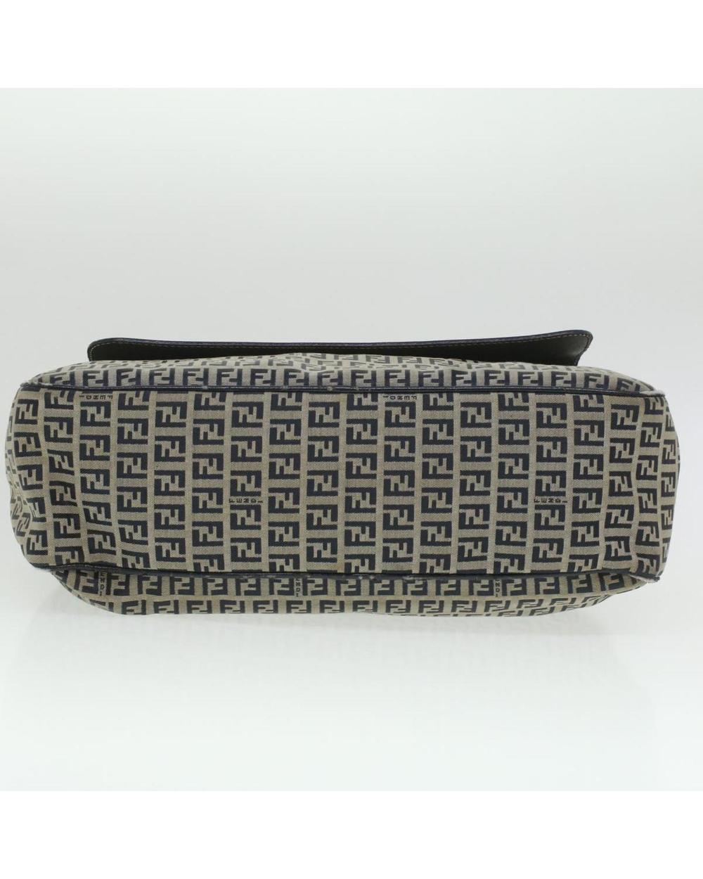 Navy Canvas Fendi Handbag