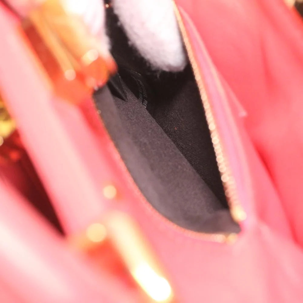 Orange Leather Fendi Handbag