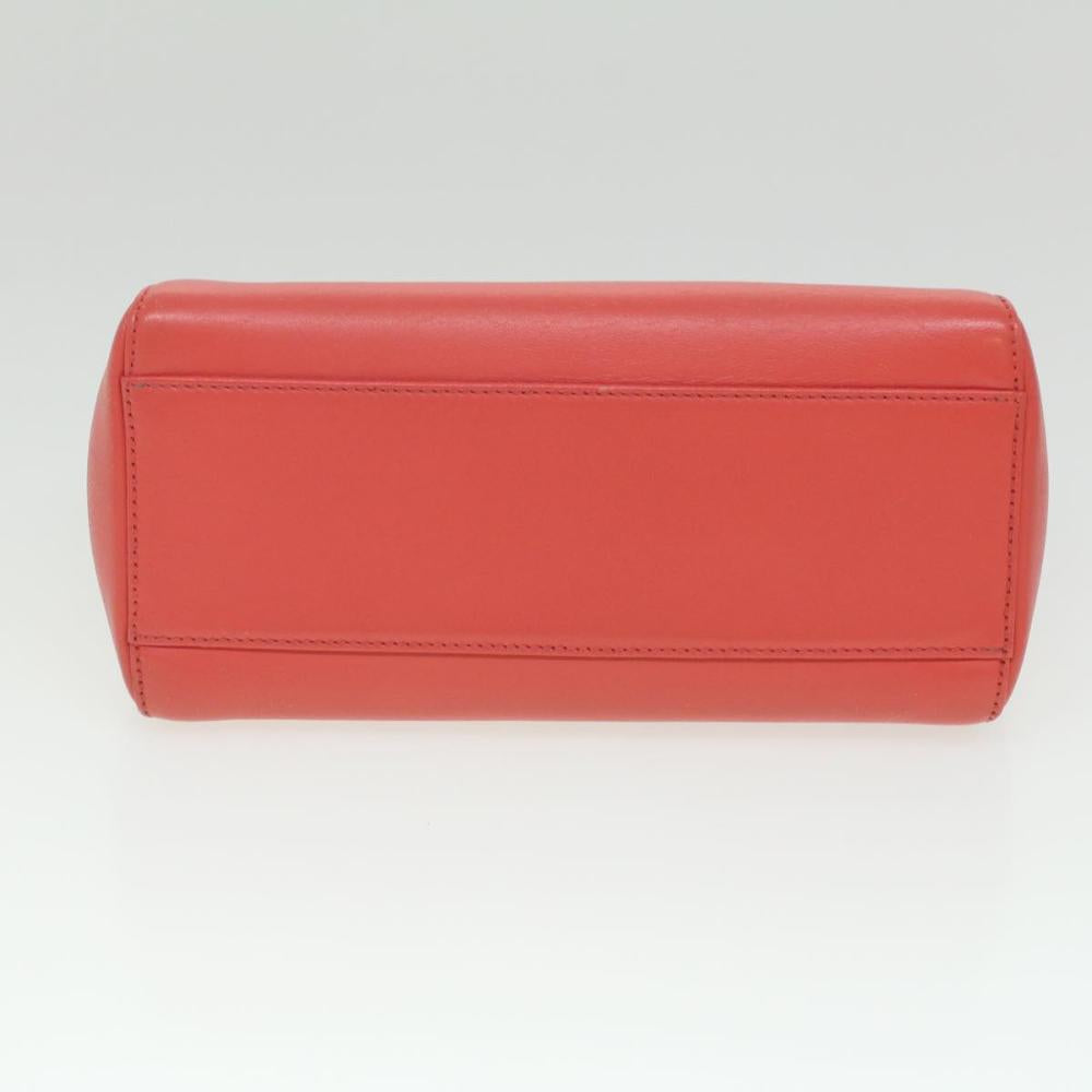 Orange Leather Fendi Handbag