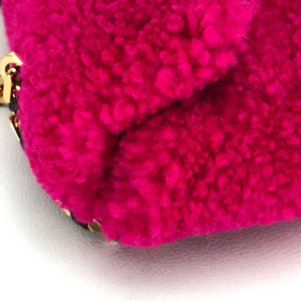 Pink Fur Fendi Baguette